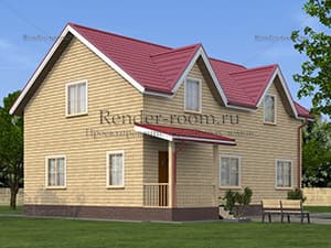 Проект П-260 Площадь: 161, Размер: 8х11