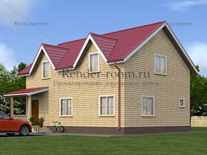 Проект П-260 Площадь: 161, Размер: 8х11