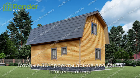 Проект  Площадь: 93, Размер: 6х9