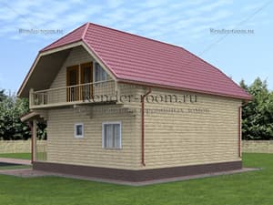 Проект П-263 Площадь: 106, Размер: 8х9