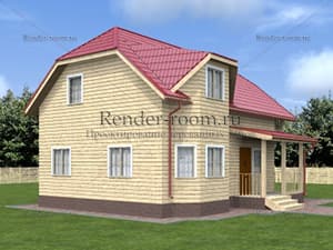 Проект П-263 Площадь: 106, Размер: 8х9