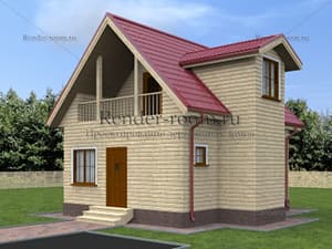 Проект  Площадь: 57, Размер: 8х8