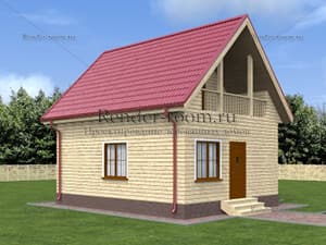 Проект  Площадь: 57, Размер: 8х8