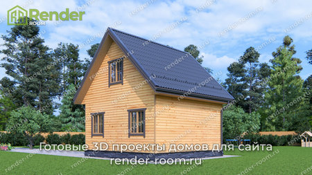 Проект  Площадь: 57, Размер: 6х6