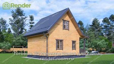 Проект  Площадь: 57, Размер: 6х6