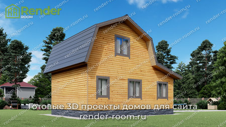 Проект  Площадь: 73, Размер: 6х9