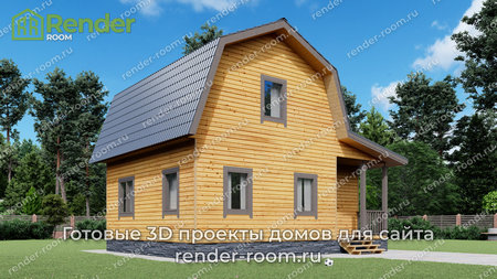 Проект  Площадь: 80, Размер: 7х9