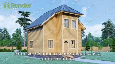 Проект  Площадь: 91, Размер: 8х8