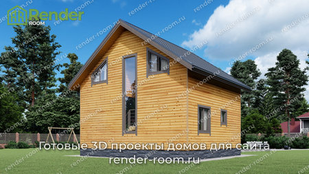 Проект П-27 Площадь: 76,35, Размер: 7х8