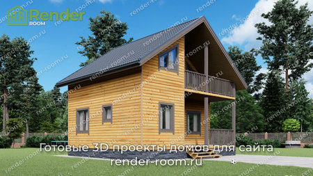 Проект П-27 Площадь: 76,35, Размер: 7х8