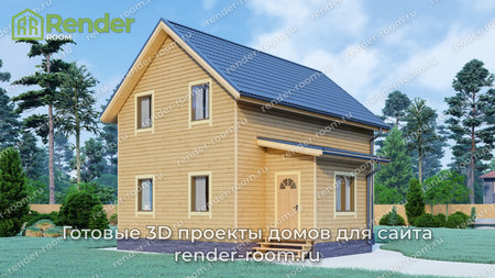 Проект  Площадь: 101, Размер: 8х9