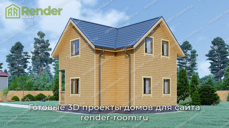 Проект  Площадь: 84, Размер: 7х8