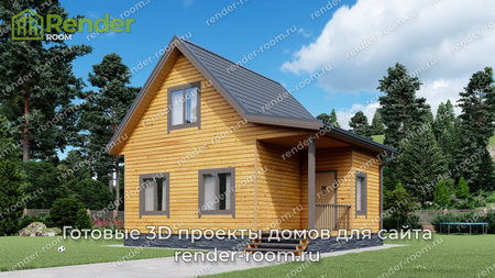 Проект  Площадь: 63, Размер: 6х8