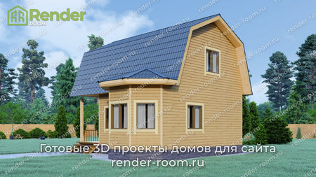 Проект  Площадь: 68, Размер: 8х8