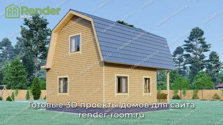 Проект  Площадь: 68, Размер: 8х8