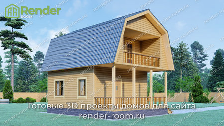 Проект  Площадь: 68, Размер: 8х8