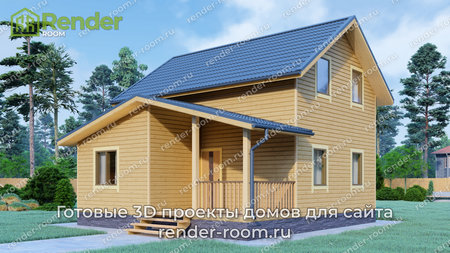 Проект  Площадь: 96, Размер: 8х9