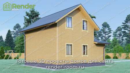 Проект  Площадь: 96, Размер: 8х9