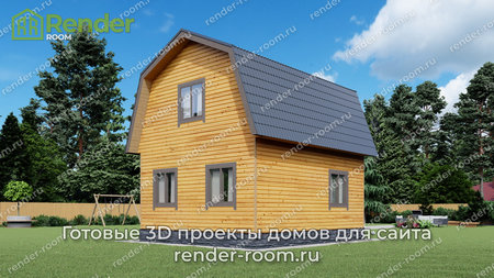 Проект  Площадь: 76, Размер: 7х8