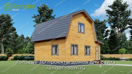 Проект  Площадь: 76, Размер: 7х8