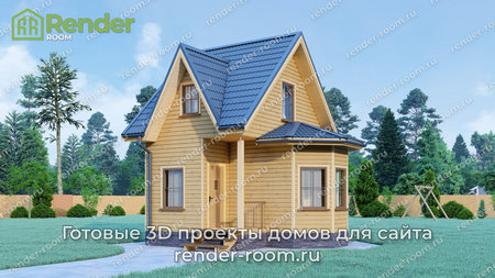 Проект П-282 Площадь: 41, Размер: 6х6