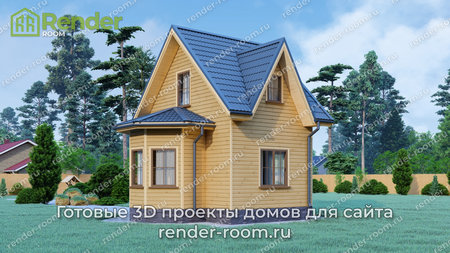 Проект П-282 Площадь: 41, Размер: 6х6