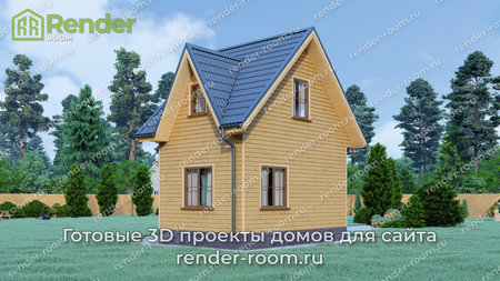 Проект П-282 Площадь: 41, Размер: 6х6