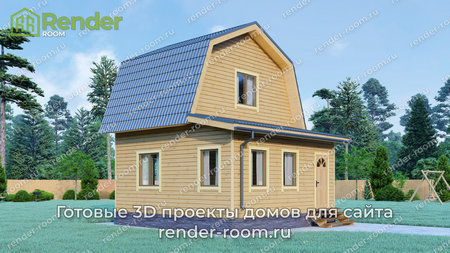 Проект П-283 Площадь: 49, Размер: 6х6