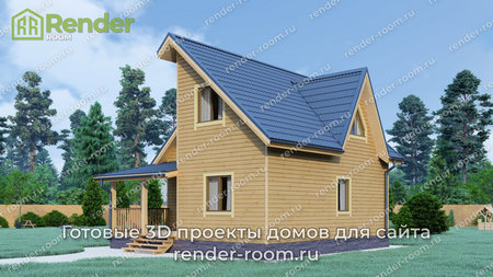 Проект  Площадь: 96, Размер: 8х8