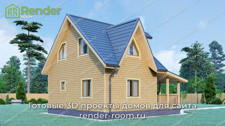 Проект  Площадь: 96, Размер: 8х8