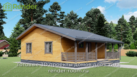 Проект  Площадь: 67, Размер: 8х9