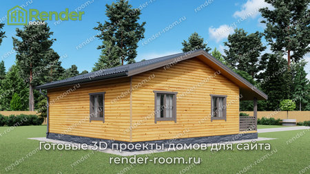 Проект  Площадь: 67, Размер: 8х9