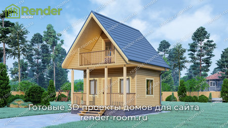 Проект  Площадь: 33, Размер: 5х6