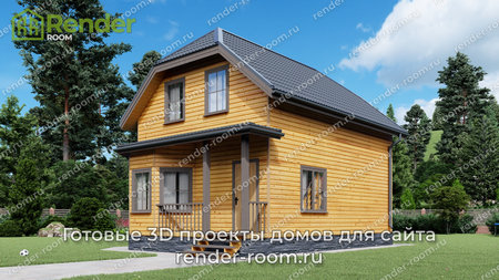 Проект  Площадь: 96,37, Размер: 7х9