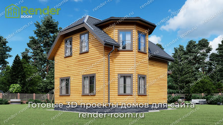 Проект  Площадь: 96,37, Размер: 7х9