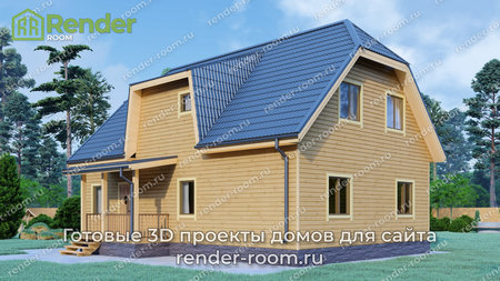 Проект  Площадь: 160, Размер: 8х12