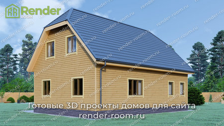 Проект  Площадь: 160, Размер: 8х12