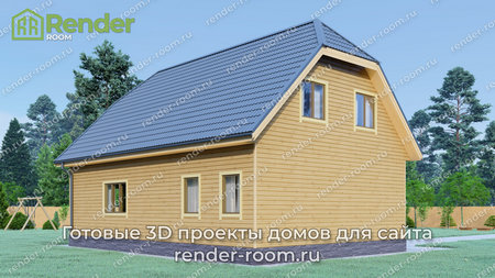 Проект  Площадь: 160, Размер: 8х12