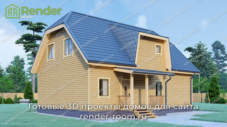 Проект  Площадь: 160, Размер: 8х12