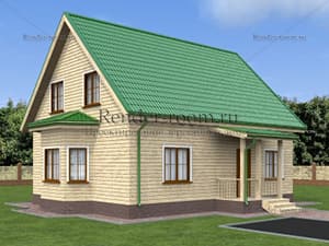 Проект  Площадь: 134, Размер: 9х11