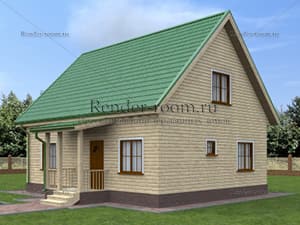 Проект  Площадь: 134, Размер: 9х11