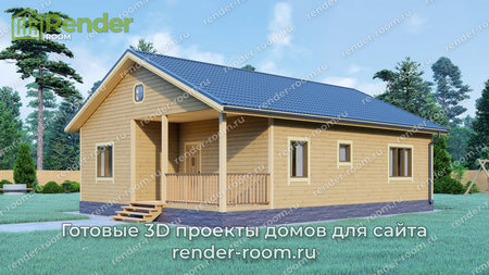 Проект  Площадь: 90, Размер: 9х12