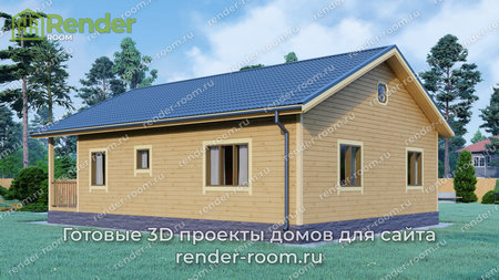 Проект  Площадь: 90, Размер: 9х12