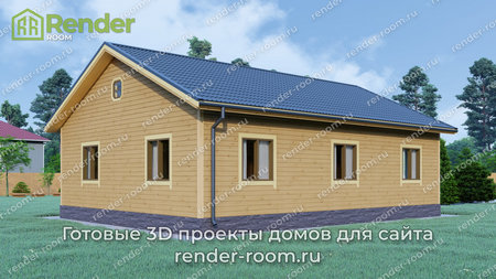 Проект  Площадь: 90, Размер: 9х12