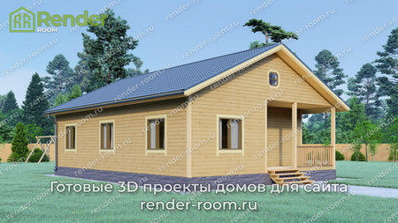 Проект  Площадь: 90, Размер: 9х12