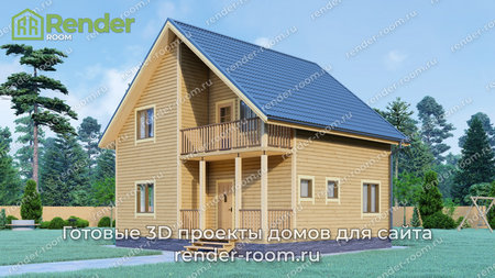 Проект  Площадь: 116, Размер: 8х9