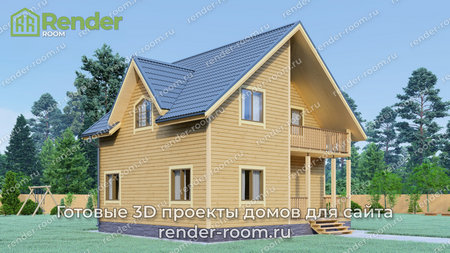 Проект  Площадь: 116, Размер: 8х9