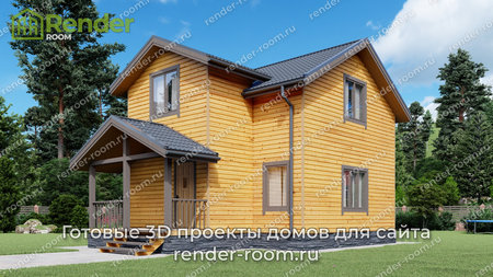 Проект П-30 Площадь: 100,06, Размер: 8х8