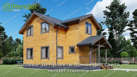 Проект П-30 Площадь: 100,06, Размер: 8х8