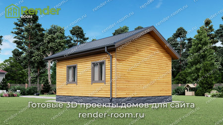 Проект  Площадь: 36, Размер: 6х8